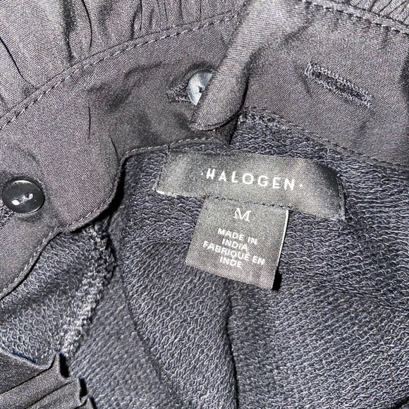 Halogen Sweatshirt with removable rufflw collar - Picture 3 of 5